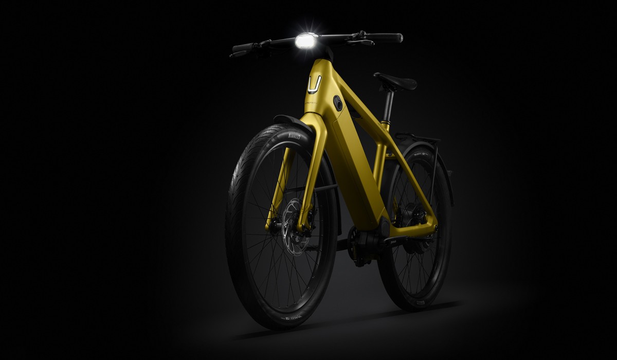 Stromer ST7 Launch Edition Speed Pedelec in solid gold
